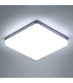 B.K.Licht - LED Paneel - plafondlamp - dimbaar - indirect licht - led plafonniére