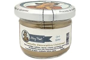 Mary Paint | Pintura para muebles efecto Chalk Paint, Oro Metalizado - 140ml