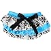 juDanzy Satin baby ruffle bloomers Diaper Covers in a Variety of colors & sizes (0-6 Months, Turquoise Damask) Color: Turquoise Damask Size: 0-6 Months