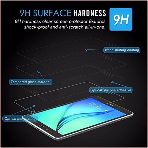 Schutzglas Folie für Samsung Galaxy Tab S2 9.7 SM-T810 T811 T813 T815 T819 9.7 Zoll Tablet Display Schutz 9H Schutzglas S 2 NEU - 2