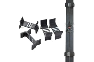 AMEYXGS 4pcs Recurve Bow Limbs Center Line Adjustment Bow Center Shot Alignment Archery Calibration Detector Recurve Bow Accessories