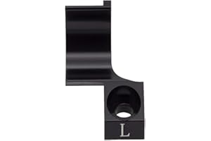 ISOAR ShiftMount Integrate Shifter Mount Matchmaker I-SPEC II Clamp Band Adapter Aluminum for Shimano I-Spec II clamp Brake Lever Integrate Sram Trigger Shifters Lever (Left)