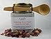 Relaxing Rose Bath Salts 100% Natural With Bamboo Spoon 350g Dead Sea & Epsom Salt Neroli Grapefruit Magnesium Oil Rich Helps Even Skin Tone and Prevent Dullnes
