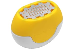Microplane Zesteur Fin FlexiZesti Jaune pour Les Oranges, Les Citrons et d´Autres Agrumes