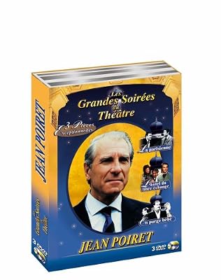 Coffret théâtre Jean Poiret : On purge bébé / La Parisienne / L'hôtel du libre-échange