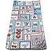 Produktbild Star Spangled Patchwork Stripe Blue Cool Towel Beach Towel Instant Cool Ice Towel Gym Quick Dry Towel Microfibre Towel Cooling Sports Towel