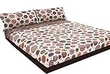 Contiene las 3 piezas: Encimera, almohada y la bajera ajustable. Los cuadrantes de decoración no están incluidos. La almohada va entera en todas las medidas, excepto para cama de 180 que es partida.
