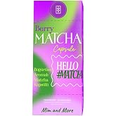 Berry Matcha Kaps&uuml;l - Nespresso Uyumlu, B&ouml;ğ&uuml;rtlen Aromalı Matcha Tozu, 10'lu Paket