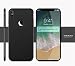 Produktbild iPhone X Hülle, Ultra Dünn Hardcase Matte Handyhülle Anti-Fingerabdruck Schutzhülle für Apple iPhone X (Schwarz)