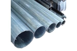 FRATELLI BIASCO Profilo barra Tubo tondo in ferro ZINCATO lunga 3 METRI lega S235JR disponibili vari diametri(d60x2 mm)