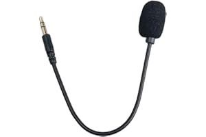 RGEEK micrófono de repuesto de 3,5 mm para juego con micrófono – PDP Afterglow AG 6 con cable Xbox One PS4 Gaming Headset-Turtle Beach Ear Force XO One Stealth 420X Recon 320 Z60