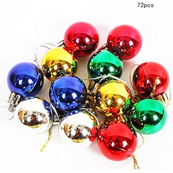 Decorazioni Natalizie Anni 70.Decorazioni Per Interni Addobbi E Decorazioni Per Ricorrenze Angmile Set Di Palline Di Decorazione Per Albero Di Natale Set Di Forniture Colorate Per Ornamenti Appesi Set 60 70 Pezzi Scatola Decorazioni Per Interni Punte