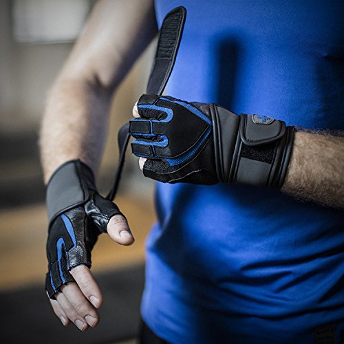 Harbinger Uni Fitnesshandschuhe Training Grip Wrist Wrap - 8