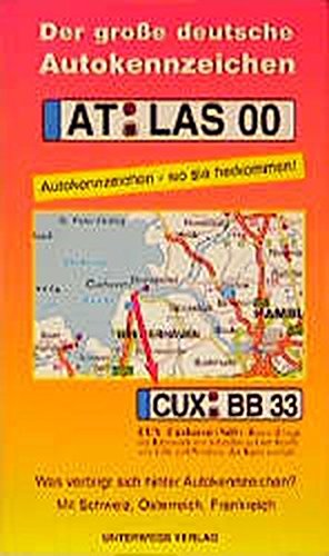 Cover zum Buch Der grosse Autokennzeichen-Atlas: All...