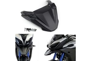 LYXMY Garde-boue pour pneus avant de moto, rallonge de garde-boue Bec Cowl Extension pour Yamaha MT-09 Tracer/Tracer 900/FJ09 2015-2018, pièces de moto