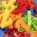 KINGSO 78 Pcs Magnetic Capital & Lowercase Alphabet Letters Numbers Learning Toy W / Jar