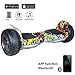 Produktbild EVERCROSS Challenger Basic 8,5" Hoverboard SUV APP Elektro Scooter E-Balance E-Skateboard Elektroroller (Hip-hop)