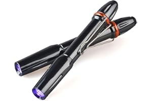 POCKETMAN UV Torch Ultra Violet Torch Blacklight Flashlight Pen Light Detector 395nm UV Flashlight LED Penlight