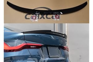 CAIXCAR ALERON Arrière Série 4 G26 Grande Coupe Style M4 depuis 2021 Noir Brillant Spoiler G26