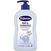 B&uuml;bchen Doğumdan Itibaren 400ml Basmalı Şampuan Doğal Papatya &Ouml;zl&uuml; Buğday Proteinli