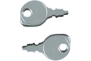 cyclingcolors 2X Chiave Blocchetto accensione trattorino tagliaerba Tosaerba Compatibile con Briggs And Stratton Snapper Roper
