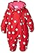Toby Tiger Spot Baby Girl's Snowsuits Red 0-3 Months