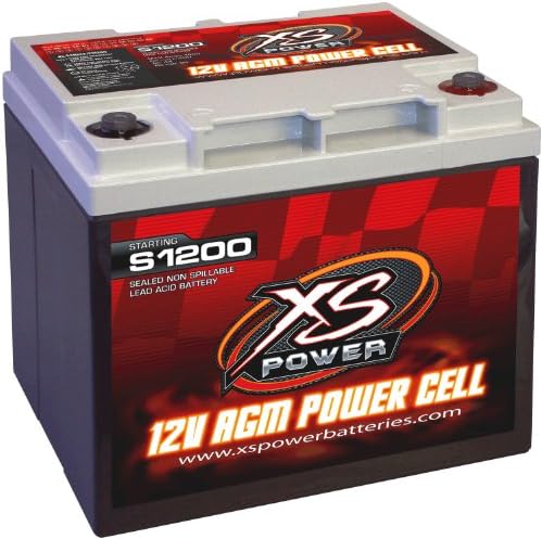 XS Power Battery S1200 XS Power AGM Battery 12V 725A CA