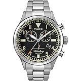 Timex Herren Analog Quarz Uhr mit Edelstahl Armband TW2R24900VQ