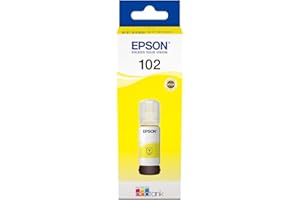 Epson EcoTank 102 Yellow Genuine Ink Bottle, Pack of 1