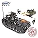Produktbild Steinchenshop | Across The Battlefield gepanzerter Kampfwagen | 1049 Stück Klemmbausteine | Noppensteine | Militär Spielzeug für Jung und Alt
