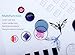 Ejiubas Silicone Rollable Nail Art Mat Manicure Workspace Sheet Easy Nail Art Tool - Pack of 1 with Handy Bag