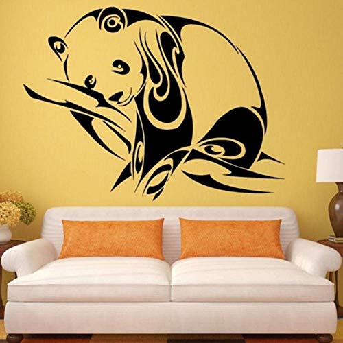 Preisvergleich Produktbild Wandaufkleber Panda Wandaufkleber Tier Kinderzimmer Kindergarten Tribal Vinyl Aufkleber