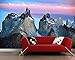 Produktbild ZCHENG Benutzerdefinierte Fototapete, Torres del Paine Mountains, Patagonien Chile Wandbilder für Wohnzimmer Schlafzimmer Sofa Hintergrund Wohnkultur @ 300x210_cm_ (118.1_by_82.7_in) _