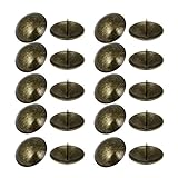 Material: Hierro Aexit Muebles para el hogar Tapicería Tachuelas Clavijas de empuje Tono de bronce 50 mm x 30 (model: K2030VIIII-6288LP) mm 20 piezas