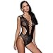 Price comparison product image MEINICE Sultry Beauty Mesh Cutout Teddy Lingerie