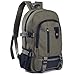 Produktbild Elecenty Segeltuch Rucksackhandtaschen Damen, Frauen Reisetasche Sport Rucksack Backpack Schulrucksack Bag Handtasche Tasche Taschen Damentasche Henkeltaschen Wanderrucksack (43cm, Armeegrün)