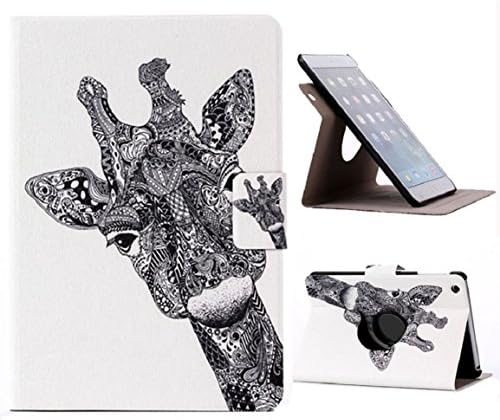 Ukamshop(TM)New 360 Rotating Flip Stand Case Cover For iPad Mini 1 2 3 Retina (Giraffe)