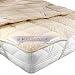 Produktbild PROCAVE Weiches Unterbett mit Lammflor und Schurwolle, hochwertige Matratzen-Topper, Matratzen-Schoner mit 4 Eckgummis, Matratzen-Auflage 160x200 cm