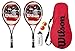 Produktbild Wilson Roger Federer 25 Tennis-Set, 1 Tennisschläger mit 2 Bällen, 1 Wasserflasche und 1 Tasche