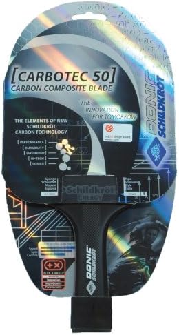 Schildkrot Carbotec 50 Table Tennis Bat - Black
