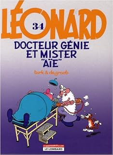 jaquette livre Lonard - Docteur Gnie & Mister Ae T34