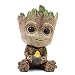 Produktbild WILLBAN Baby Groot Blumentopf Action-Figuren-Spielzeug Stifttopf PVC Held Model Guardians der Galaxie Crafts Figur Wohnkultur (Vogelnest(Groß))