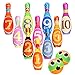 Produktbild iBaseToy Kinder Bowling Set Kegelspiel Spiele Boule-Spiele Bowlingkugel Kegel für draußen Spielzeug Kinder ab 3 4 5 Jahren (2 Bälle und 10 Kegel)