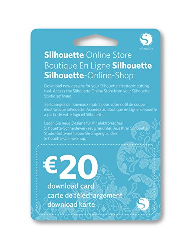 Preisvergleich Produktbild Silhouette America SILH-20DNLD 20 Euro Downloadkarte für den Silhouette Onlinestore