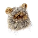 Convierta a sus mascotas en un león gracioso y encantador en segundos, traiga diversión adicional. La tela está hecha de fibra de poliéster de primera calidad por fuera y terciopelo por dentro, muy suave y saludable, cálida y cómoda de llevar y no irritante para sus mascotas. Vestirse ideal en días fríos. relajación a su vida ocupada.
