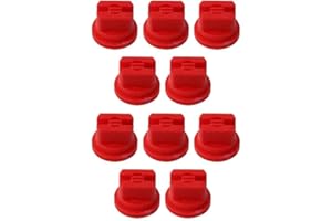 FEEGOW Lot de 10 buses de pulvérisation pour pistolet à Rouge
