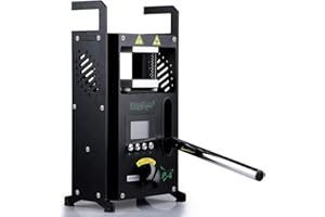 LTQ Vapor Rosin Presse 4 Tonnen Maschine 600 W Kolophonium-Extraktionsmaschine KP-4 für Kolophonium und getrocknete Blumen mit Temperaturregelung