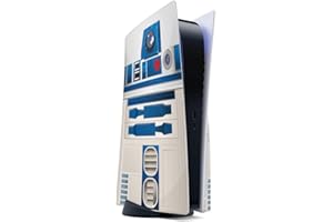 DeinDesign Skin kompatibel mit Sony PlayStation 5 Disc Edition Folie Sticker Star Wars R2D2 Fanartikel