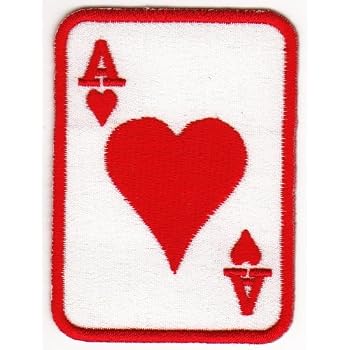 Spielkarten-Aufnäher Set - 20 Stück, Selbstklebend & Bestickt, Für Kleidung, Taschen & Deko