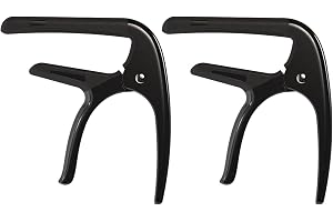 2-pack gitarrcapo för akustiska och elgitarrer 6-strängade akustiska capo-gitarrtillbehör